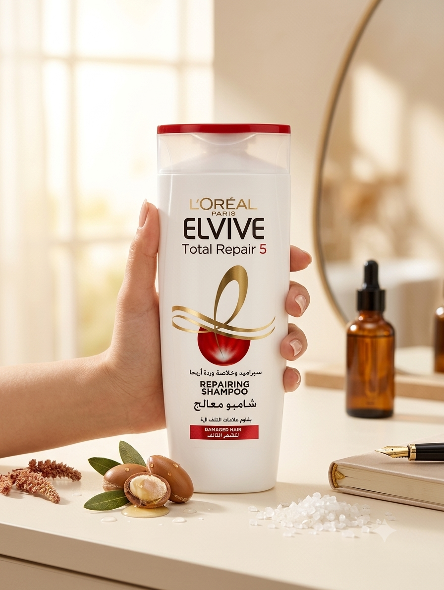 L'Oréal Paris Elvive Total Repair 5 Repairing Shampoo (400ml)