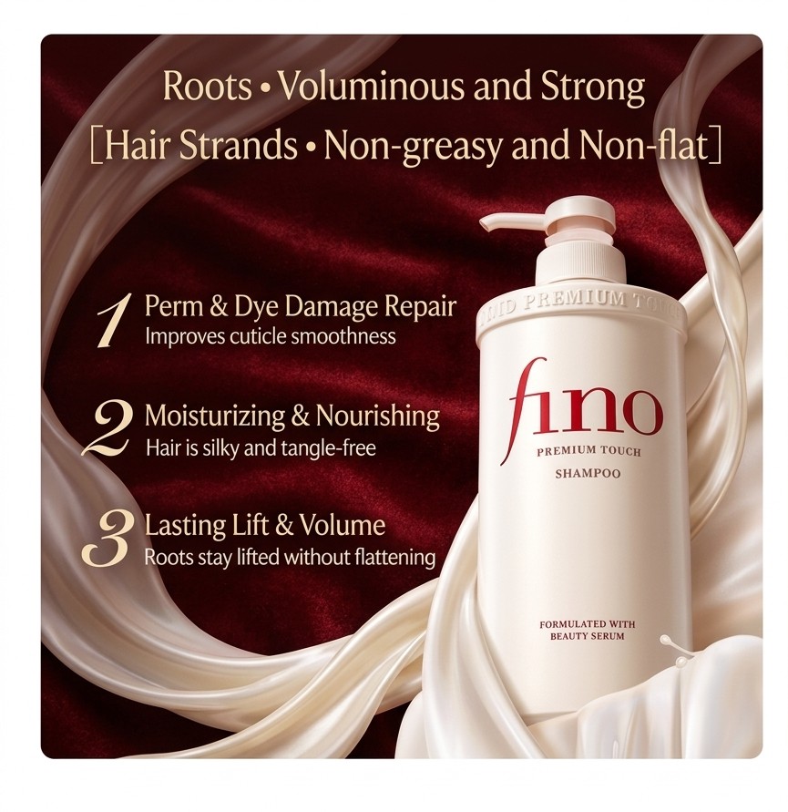 Fino Premium Touch Shampoo (550ml)