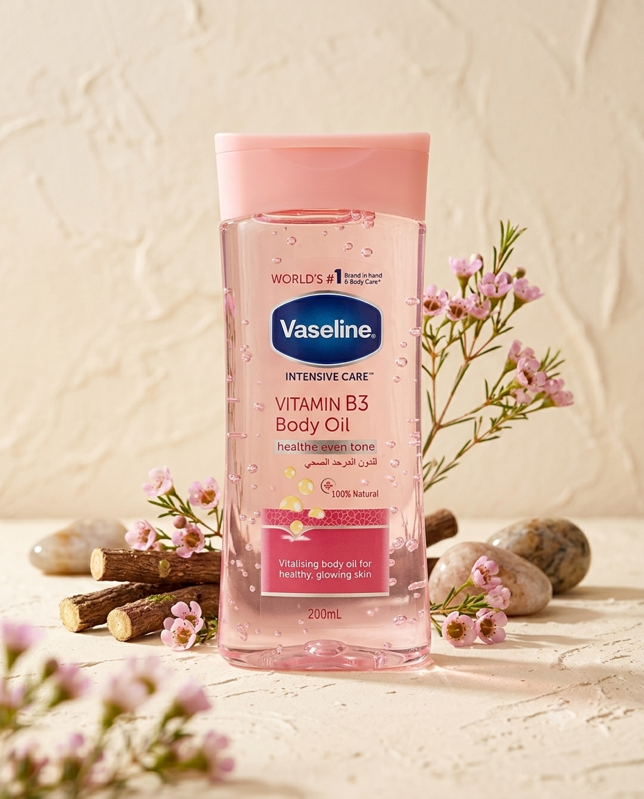 Vaseline Intensive Care Vitamin B3 Body Oil (200ml)